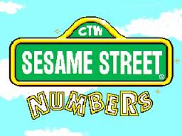 Sesame Street: Numbers Title Screen